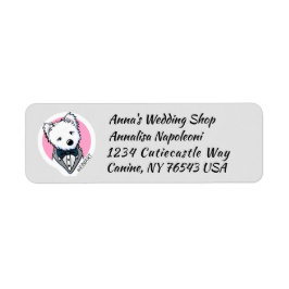 キニアートツキセドウェスティー ラベル