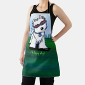 キニアートドグルウェスティオールオーバープリントエプロン エプロン (インサイチュ)