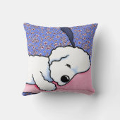 キニアートドッグ疲れビシホン クッション (裏面)