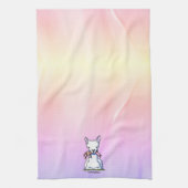 キニアートドリーラマ キッチンタオル (縦)