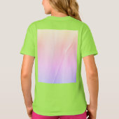 キニアートドリーラマ Tシャツ (裏面)