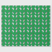 キニアートハバニーズ ラッピングペーパー (フラット)