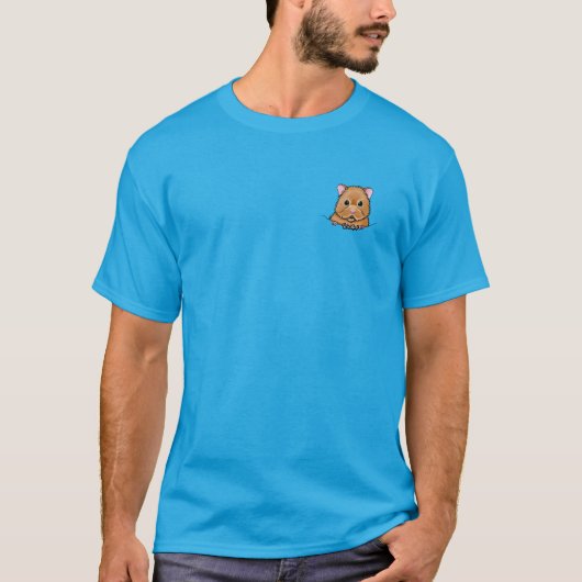 キニアートハムスターTシャツ Tシャツ (正面)