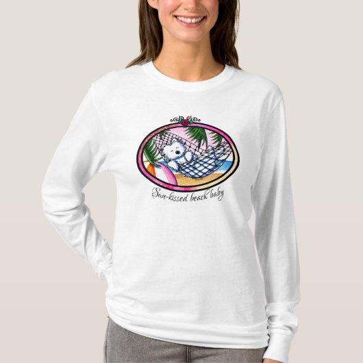 キニアートバケーションウェスティーTシャツ Tシャツ (正面)