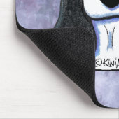 キニアートバスセットフラワーガール マウスパッド (コーナー)