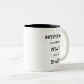 キニアートパッチカリコキッテン ツートーンマグカップ (正面右)