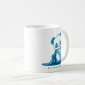 キニアートパンダクブ コーヒーマグカップ (正面右)