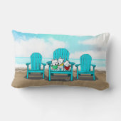 キニアートビーチウェスティーズ ランバークッション (裏面)