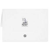 キニアートビーノテカード (裏面横)