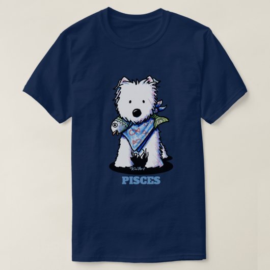 キニアートピセスウェスティー Tシャツ (デザイン正面)