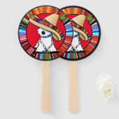 キニアートフィエスタウェスティー ハンドファン (正面&裏面)