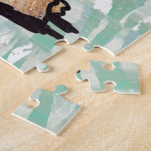 キニアートフラガールカーンテリア ジグソーパズル (側面)