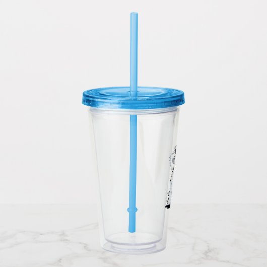 キニアートフラフィバットウェスティーアクリルタンブラー アクリルタンブラー (右)