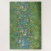 キニアートフラワーガーデン鳥と蝶 ジグソーパズル (縦)