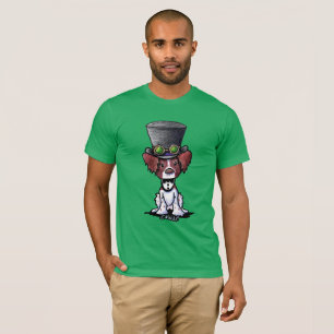 キニアートブリタニードッグスチームパンクトファト Tシャツ