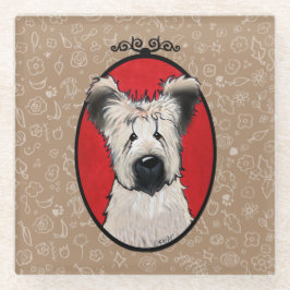 キニアートブリヤード ガラスコースター