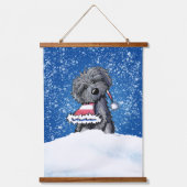 キニアートブーヴィエデフランドレスぶら下がったズタペストリー 吊り下げ型タペストリー (正面)