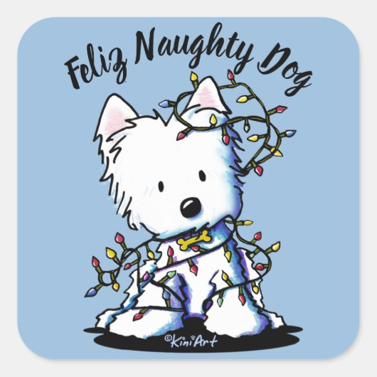 キニアートプレリーウェスティー スクエアシール (正面)