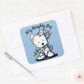 キニアートプレリーウェスティー スクエアシール (封筒)