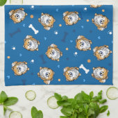 キニアートベラポムタオル キッチンタオル (折り畳み)