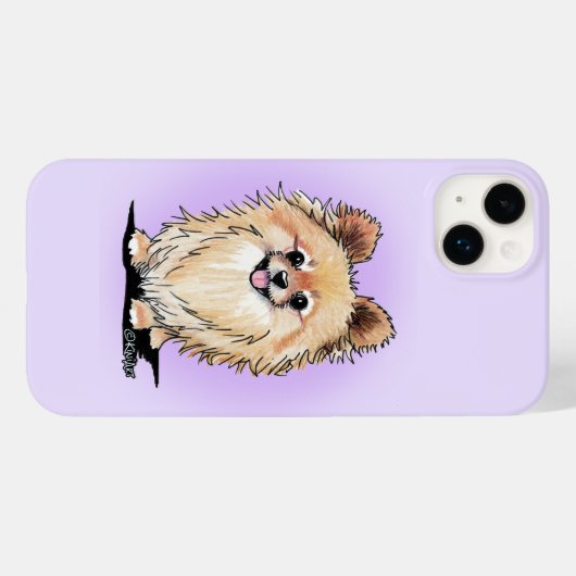 キニアートベラポム Case-Mate iPhoneケース (裏面 (横))