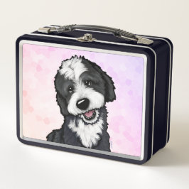 キニアートベルナドードル メタルランチボックス