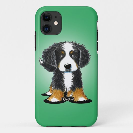 キニアートベルネーズマウンテンドッグ Case-Mate iPhoneケース (裏面)