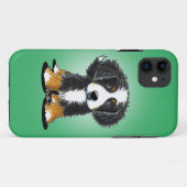 キニアートベルネーズマウンテンドッグ Case-Mate iPhoneケース (裏面(横))