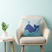 キニアートホエー航海のルビーチ クッション (椅子)