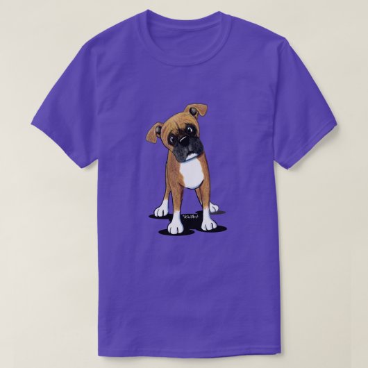 キニアートボクサー Tシャツ (デザイン正面)