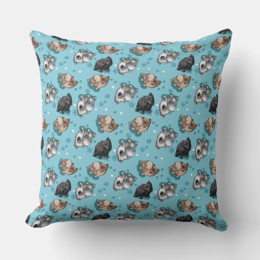 キニアートポムパレード クッション (正面)