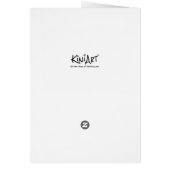 キニアートマルチーズラブバグカード (裏面)