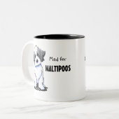 キニアートマルティポ ツートーンマグカップ (正面左)