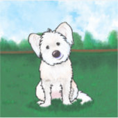 キニアートミアポートレート シール (正面)