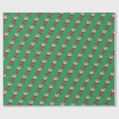 キニアートヨークシャーテリアクチエイペ ラッピングペーパー (フラット)