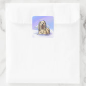 キニアートラサエンジェルスクエアステッカー スクエアシール (バッグ)