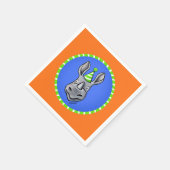 キニアートリノ誕生日ナプキンス スタンダードカクテルナプキン (角)