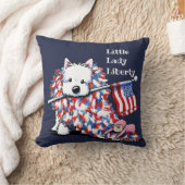 キニアートリバティウェスティーポートレート クッション (ブランケット)