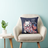 キニアートリバティウェスティーポートレート クッション (椅子)