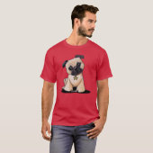 キニアートリバティプグ Tシャツ (正面フル)