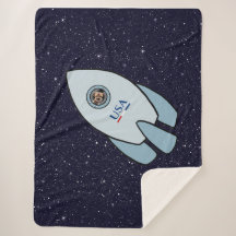 キニアートロケットドッグ縁どテリアーシェルパブランケット