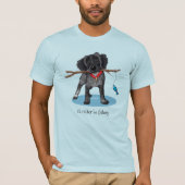 キニアートローアンブリタニー魚釣りTシャツ Tシャツ (正面)