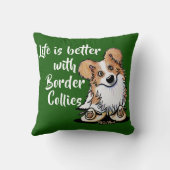 キニアート縁どコリーズ クッション (裏面)