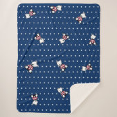 キニアート1stメイトウェスティシェルパブランケット シェルパブランケット (正面)