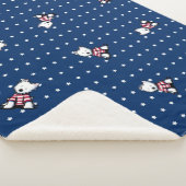 キニアート1stメイトウェスティシェルパブランケット シェルパブランケット (3/4)