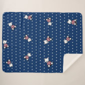 キニアート1stメイトウェスティシェルパブランケット シェルパブランケット (正面(横))