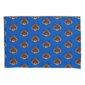 キニアート かわいいキツネ 枕カバー (正面左)