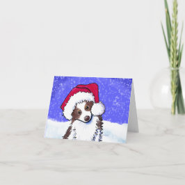 キニアート オーストラリアン・シェパード クリスマス カード