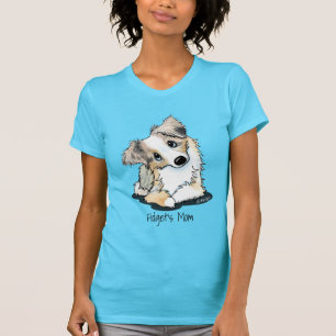 キニアート·オーストラリア·シェパードTシャツ Tシャツ