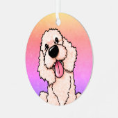 キニアート・スマイル・ドードル メタルオーナメント (正面左)